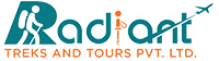 Radiant Treks and Tours Pvt. Ltd. Logo
